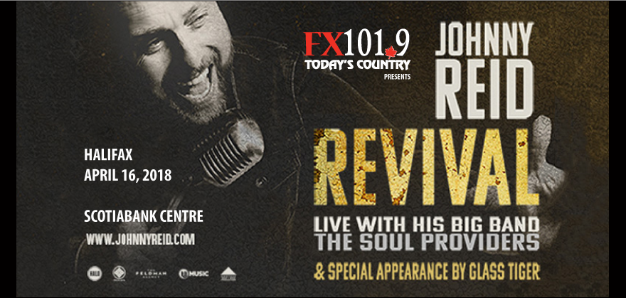 FX101.9 Presents Johnny Reid - Events - FX101.9